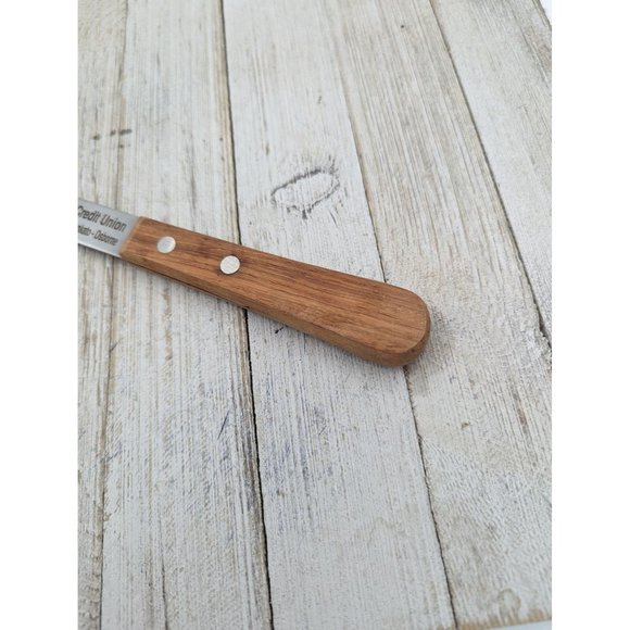 Stainless Steel Cake Brownie Spatula Server Wood Handle 10" - Picture 3 of 6